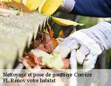 Nettoyage et pose de gouttière 19 Corrèze  FL Rénov votre habitat