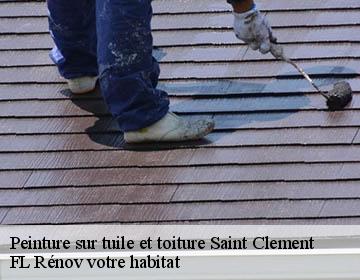 Peinture sur tuile et toiture  saint-clement-19700 FL Rénov votre habitat