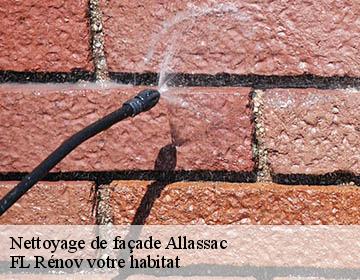 Nettoyage de façade  allassac-19240 FL Rénov votre habitat