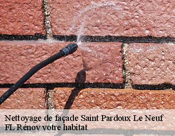 Nettoyage de façade  saint-pardoux-le-neuf-19200 FL Rénov votre habitat