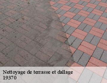 Nettoyage de terrasse et dallage   19370