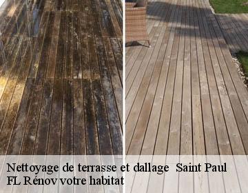 Nettoyage de terrasse et dallage   saint-paul-19150 FL Rénov votre habitat